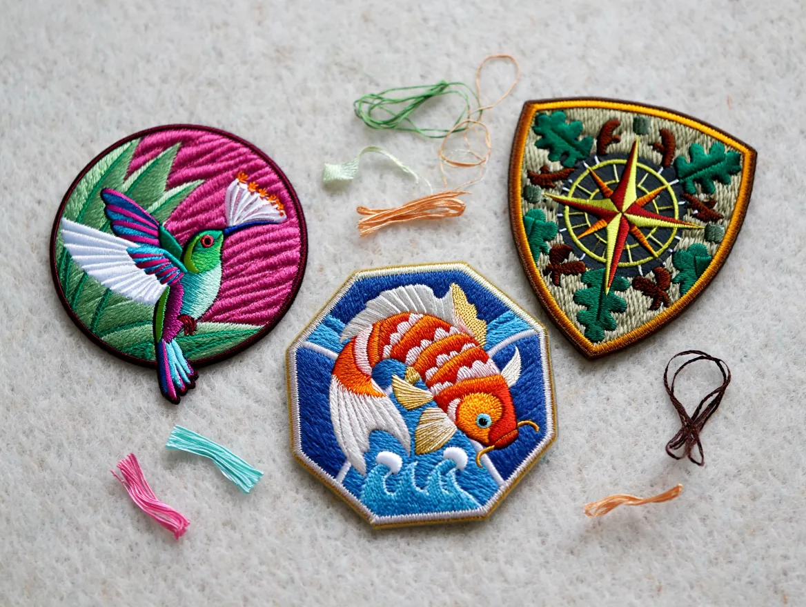 Patch and Embroidery Design Showcase